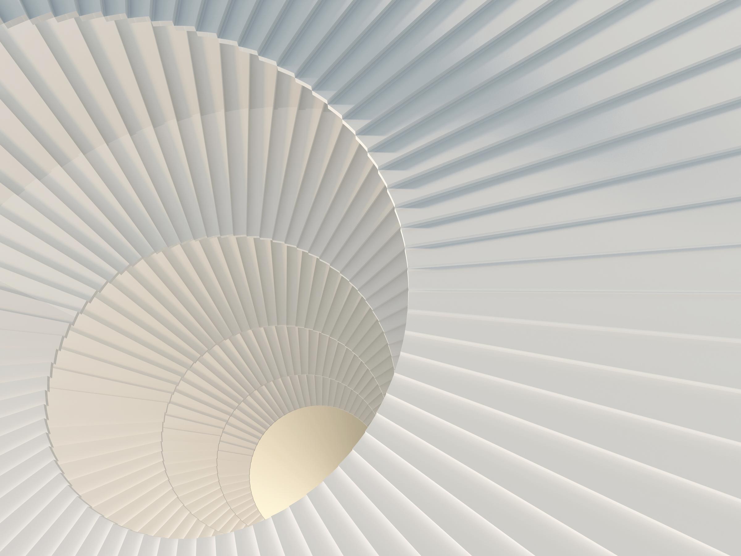 Cette illustration vectorielle abstraite présente un design dynamique de cercles noirs sur un fond blanc et bleu éclatant.