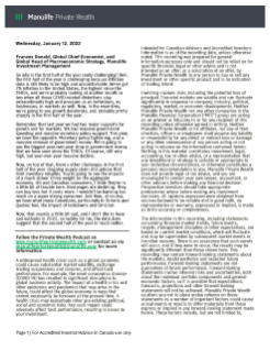 Market Outlook 2022 Recording First half of 2022 - Video transcript